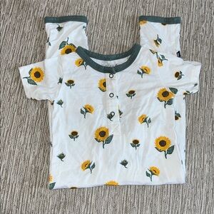 Kyte Baby Sunflower Print Kids One Piece